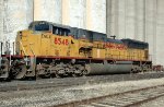 EMLX 8548, EMD SD90MAC-H, in storage on the KCS